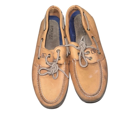 Sperry Light Brown Boat Shoes for Men - Picture 1 of 3